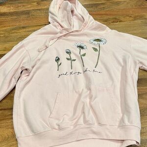 Wound Up Soft Pink Hoodie